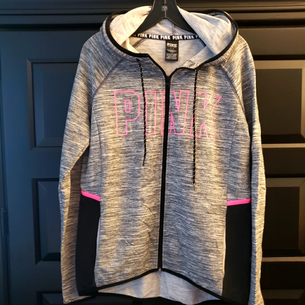 PINK zip hoodie